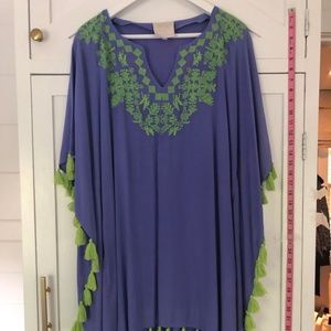 Sincerely Mary Beach coverup purple